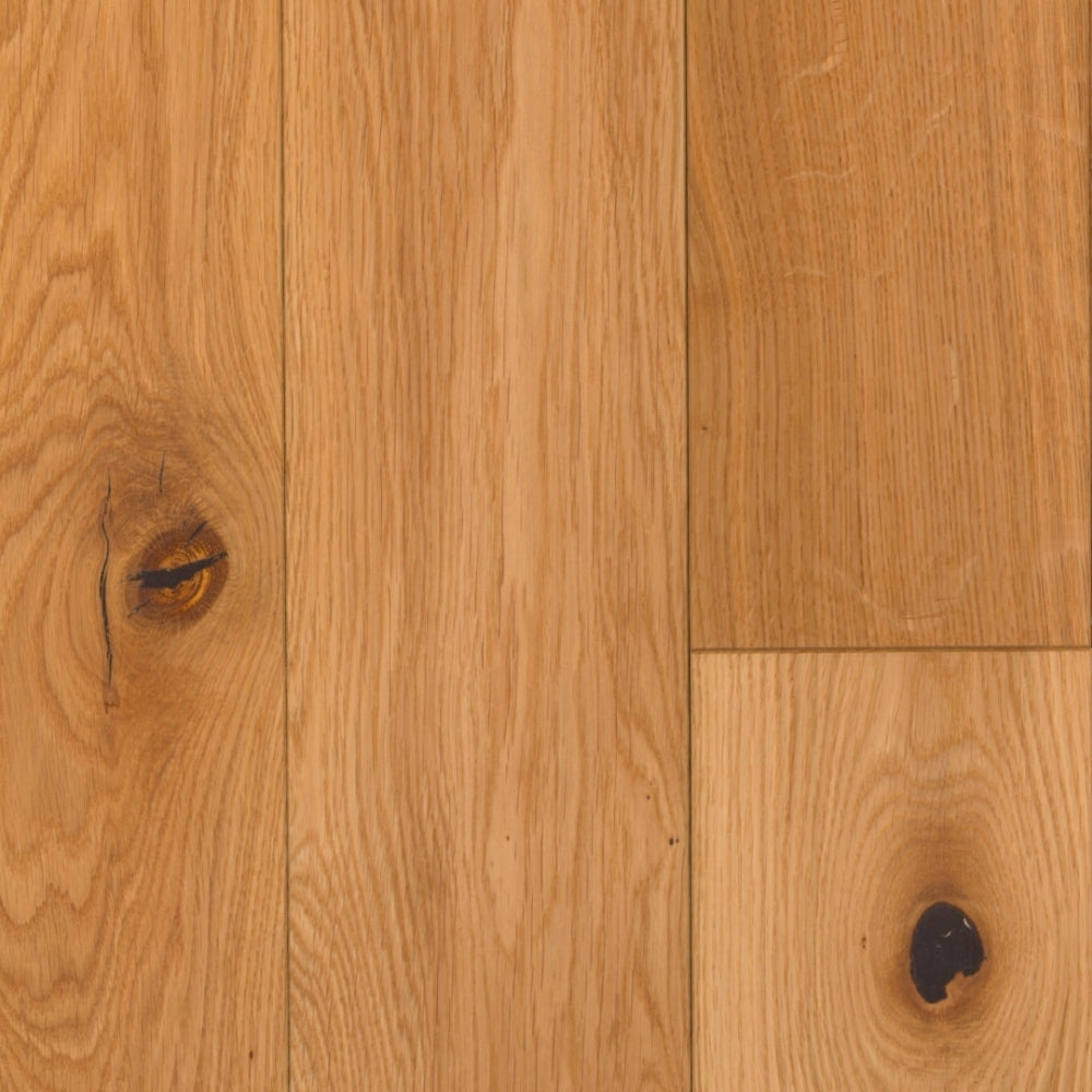 White Oak 125mm Brushed Matt UV 14mm