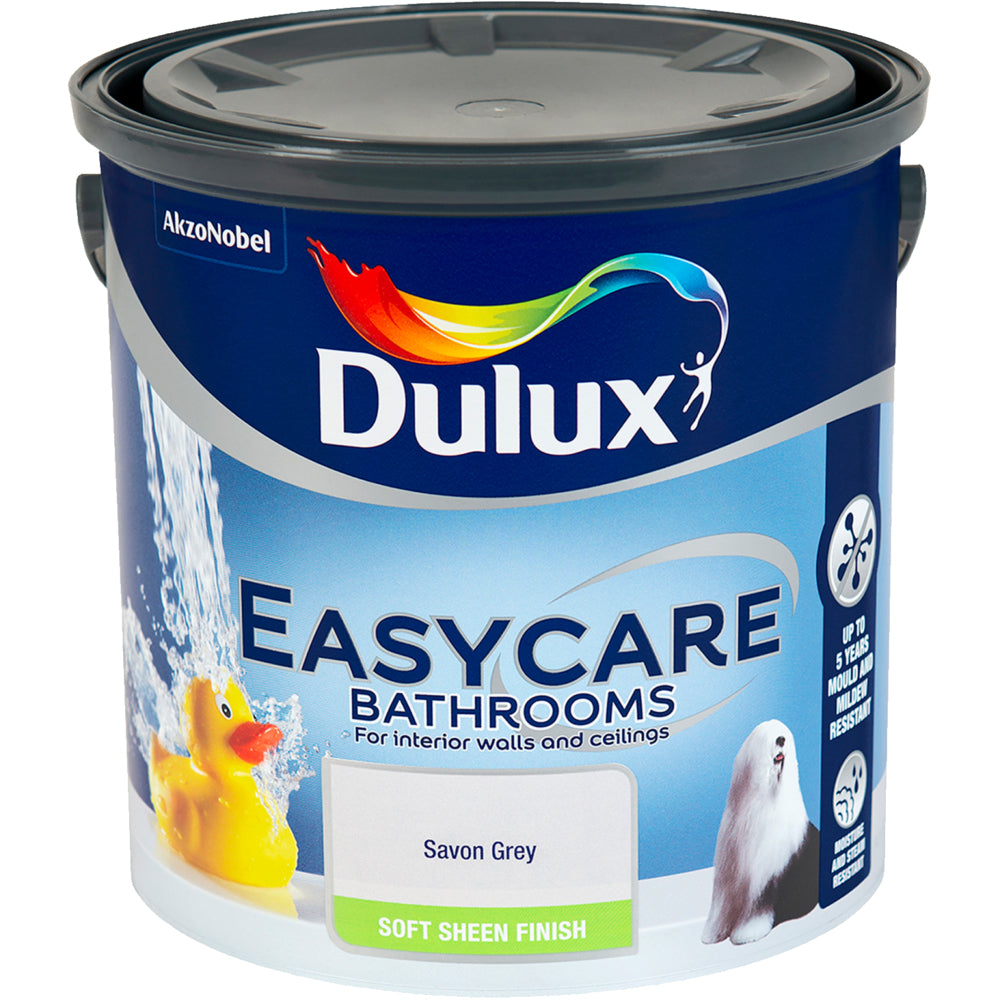 Dulux Easycare Bathrooms Savon Grey 2.5L