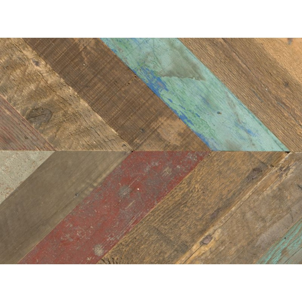 Historic Charleston Pine Unfinished Reclaimed Chevron 15mm