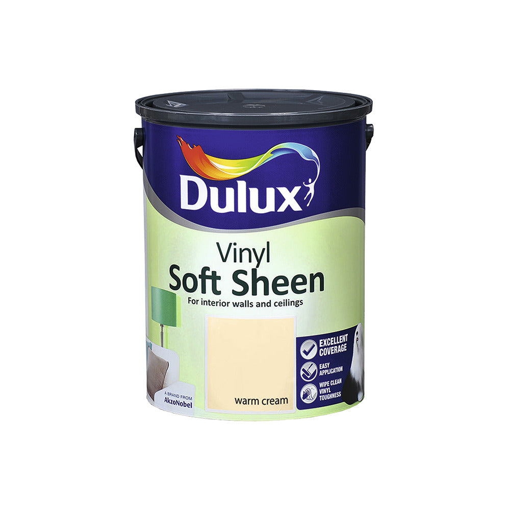 Dulux Vinyl Soft Sheen Warm Cream 5L