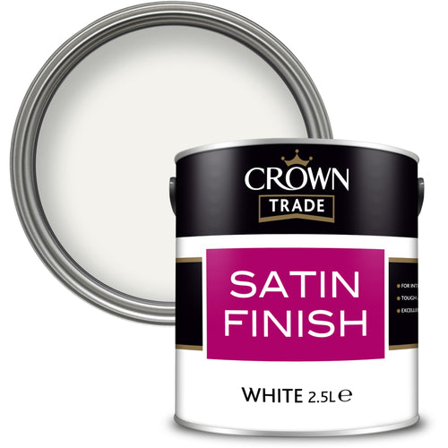 Crown Trade Satin White 2.5L