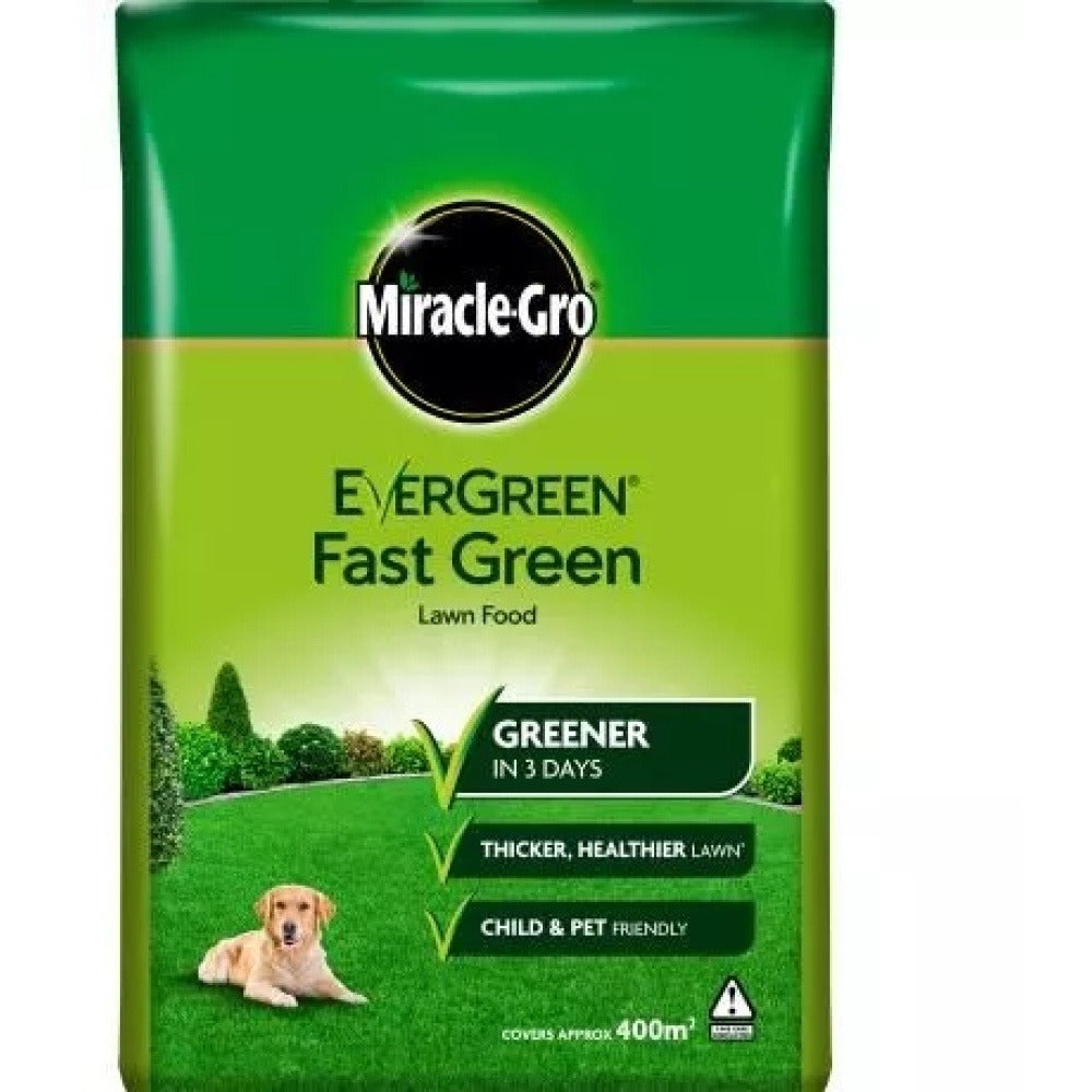 Miracle-Gro Fast green lawn food spreader 400m2