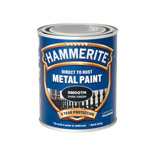 Hammerite Metal Paint Smooth Dark Green 750ml