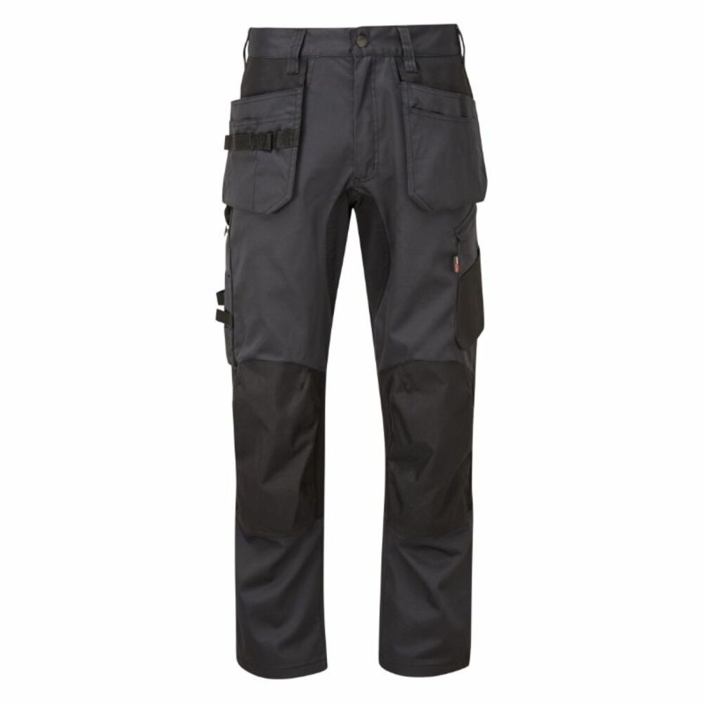 Tuffstuff X-Motion Stretch Work Trouser Grey/Black - 34T