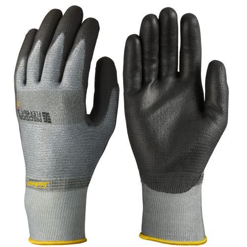 Snickers - Precision Flex Cut 3 Gloves - Rock grey/Black