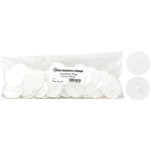 Tucks Insulation Plug Cover Caps 50PC (Carton Qty: 100 packs)