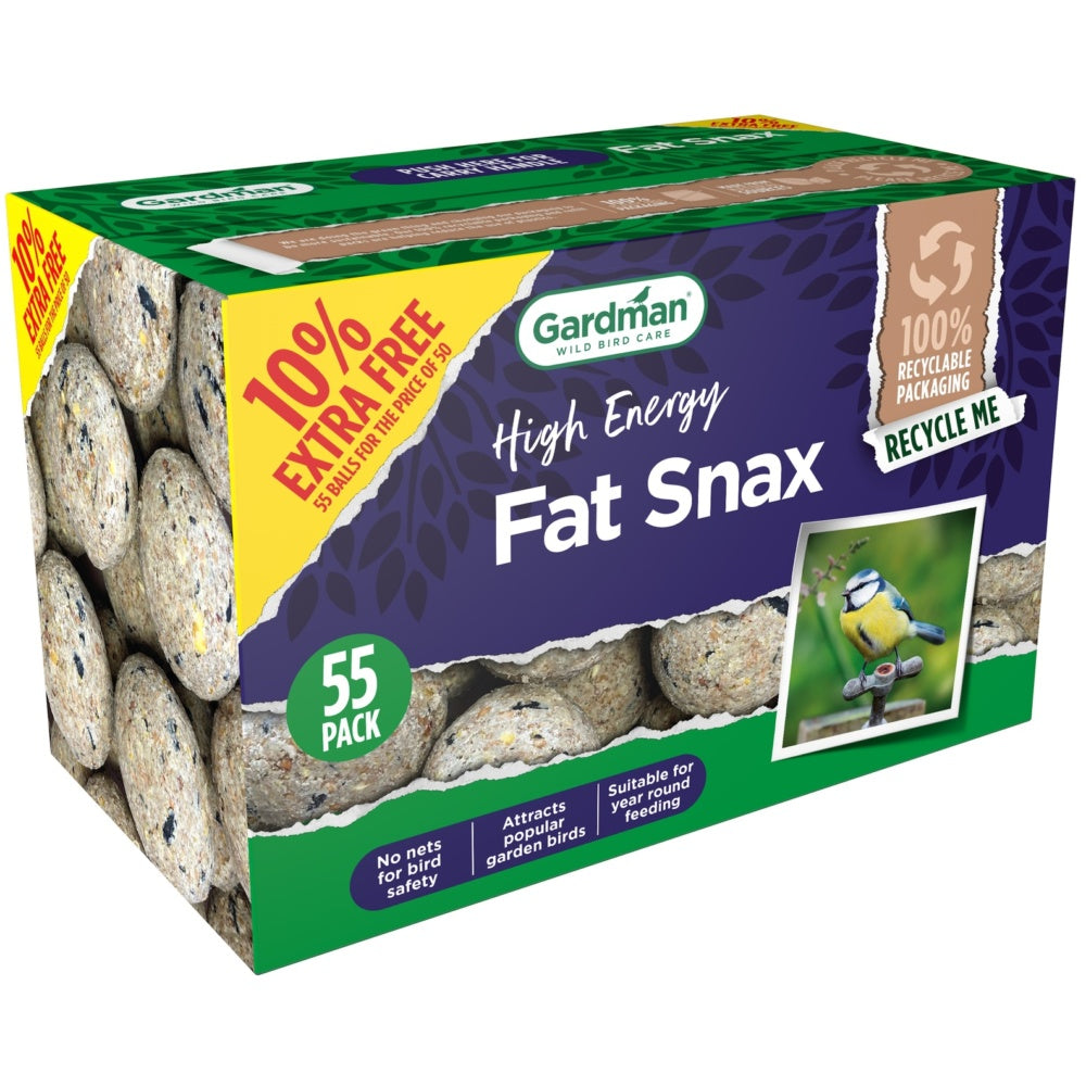 Gardman Fat Snax 50 Box + 10% Extra Free