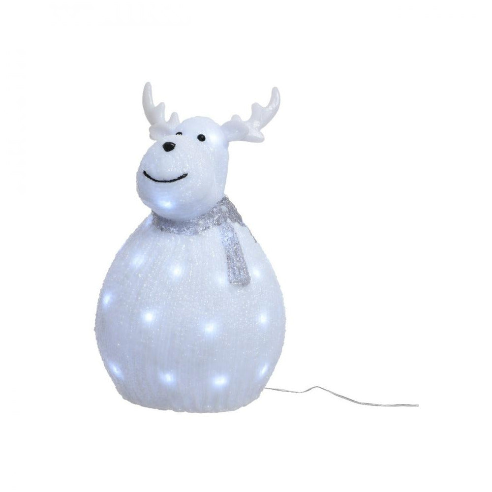 Kaemingk B.V - LED Acrylic Deer With Scarf  - 37cm