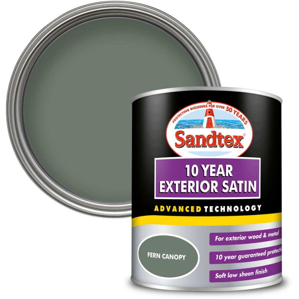 Sandtex 10 Year Satin Fern Canopy 750ml