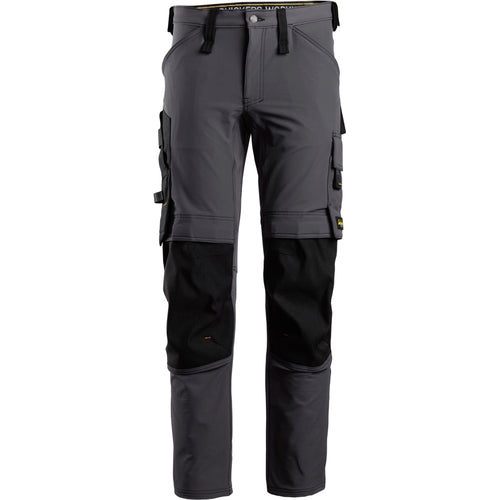 Snickers - AllroundWork, Full Stretch Trouser - Steel grey\\Black