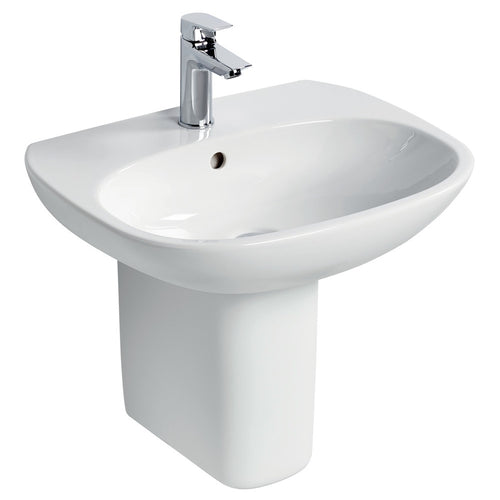 Tesi 60cm washbasin, 1 taphole