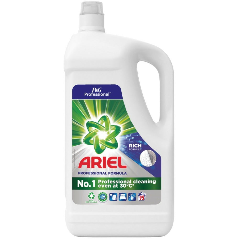 Ariel Professional Liquid Detergent Regular 95 Wash - 4.75L