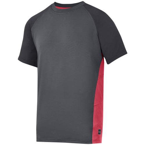 Snickers - A.V.S. Advanced T-Shirt - Steel grey\\Black