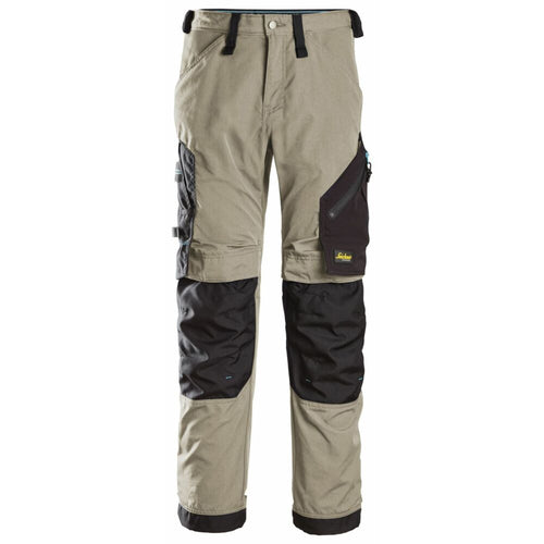 Snickers - LiteWork, 37.5® Work Trousers - Khaki\\Black