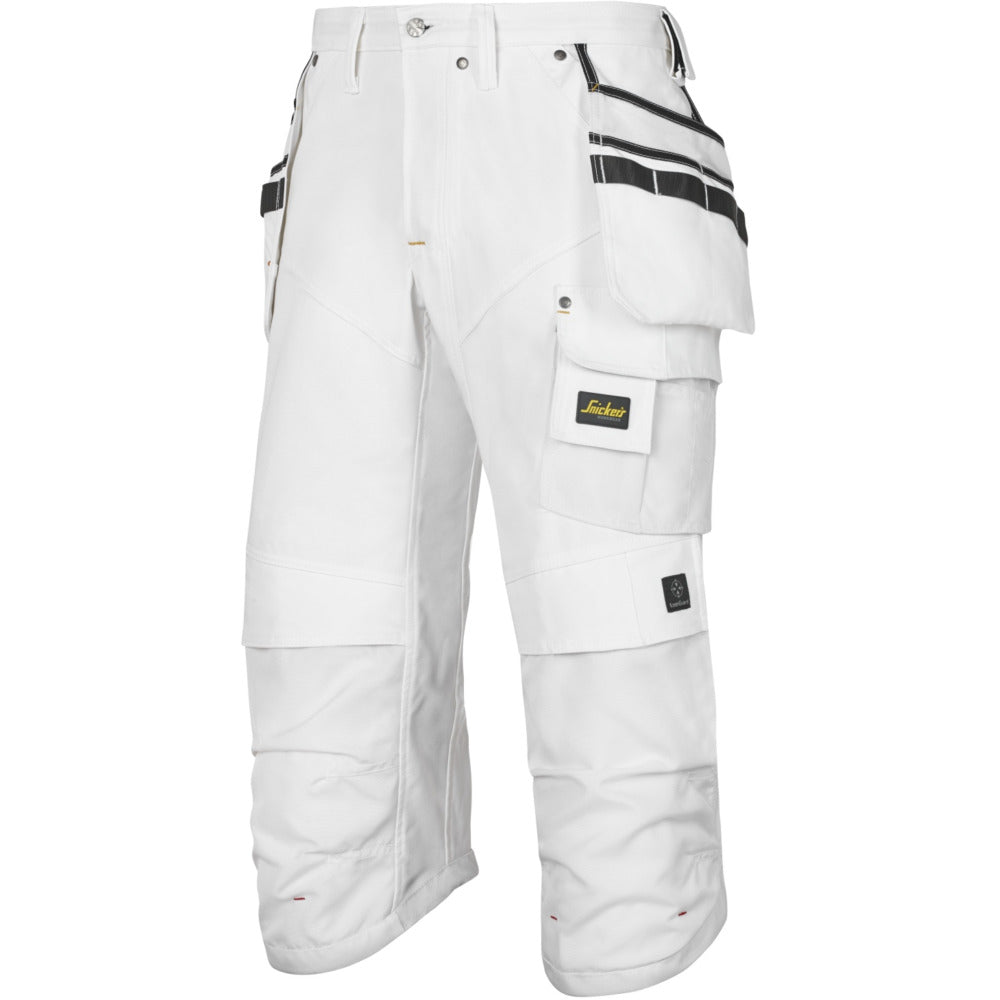 Snickers - Canvas+ Holster Pockets Trousers - White\\White