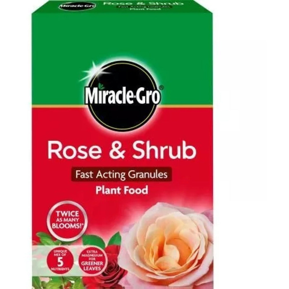 Miracle-Gro Rose & shrub fast acting granules plant food 3kg