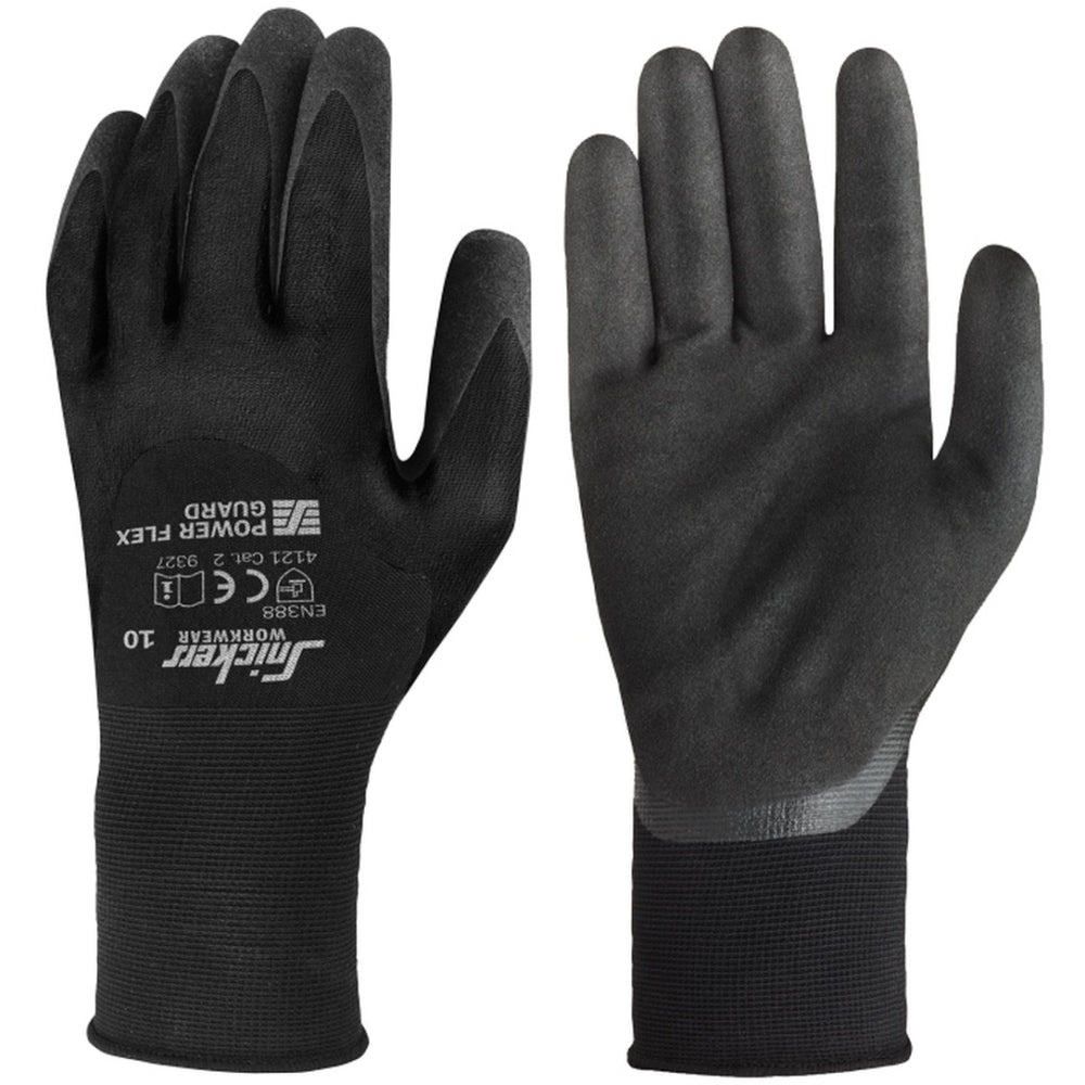 Snickers - Power Flex Guard Gloves - Black\\Black