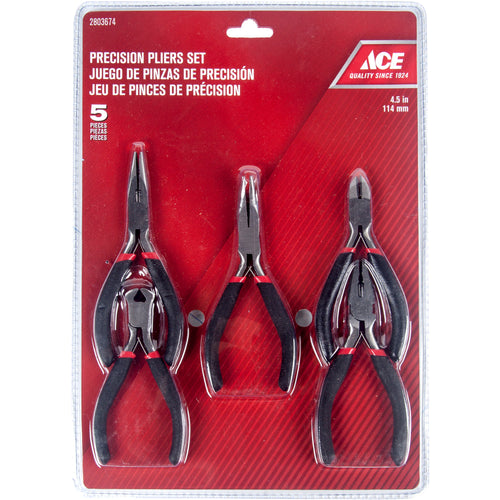 Precision Plier Set - 5pce