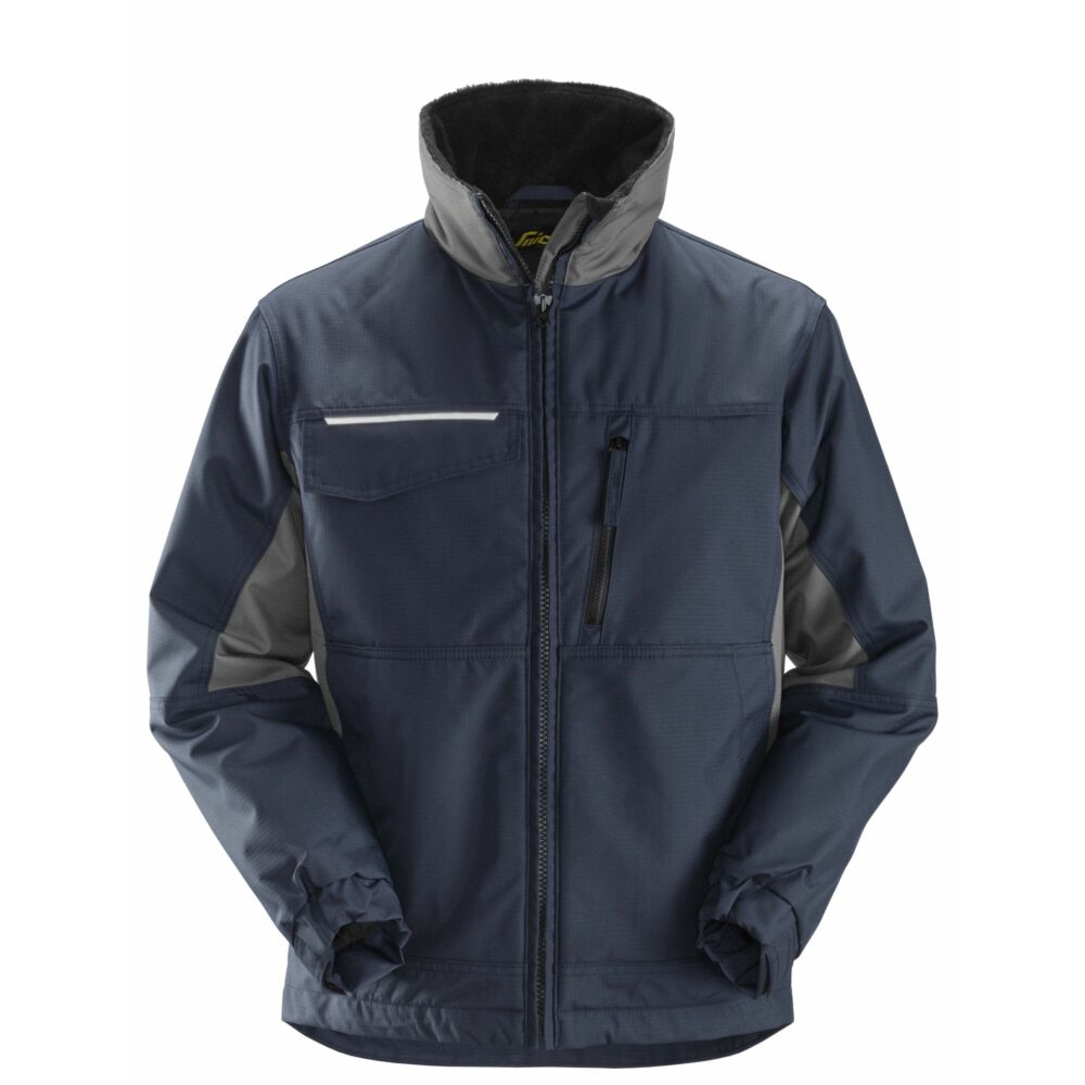 Snickers - Craftsmen’s Winter Jacket, Rip-stop - Navy\\Grey