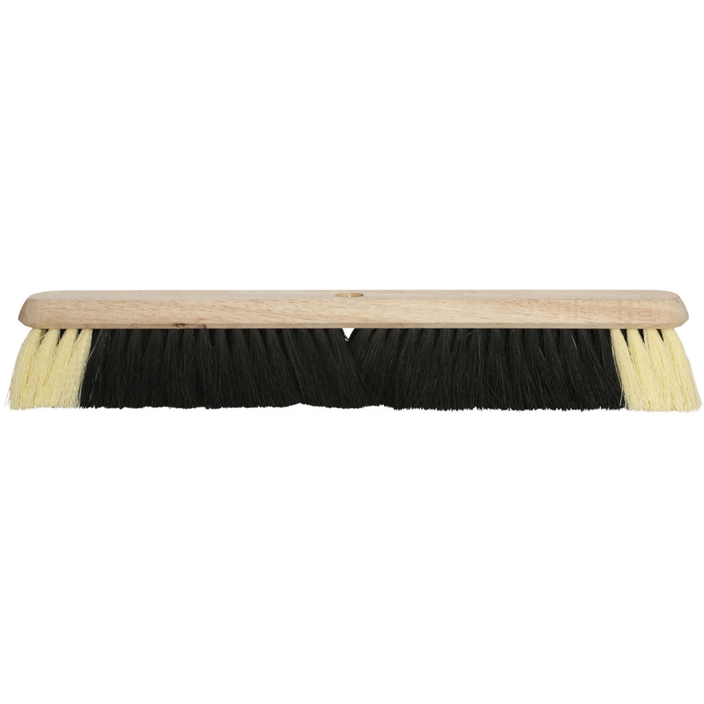 Dosco - 18\ Black / White Fibre Stage Broom