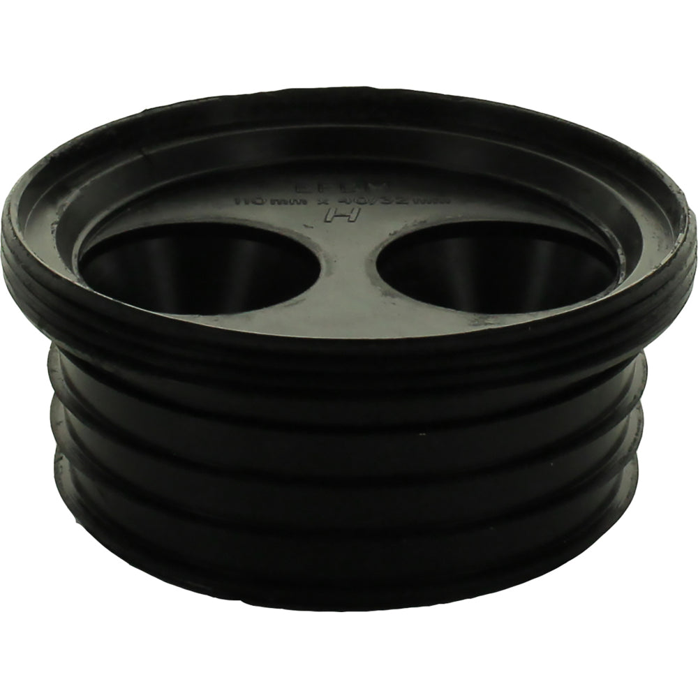 Flexible Reducer Double Inlet Rubber Plug - 32-40mm (DS025)