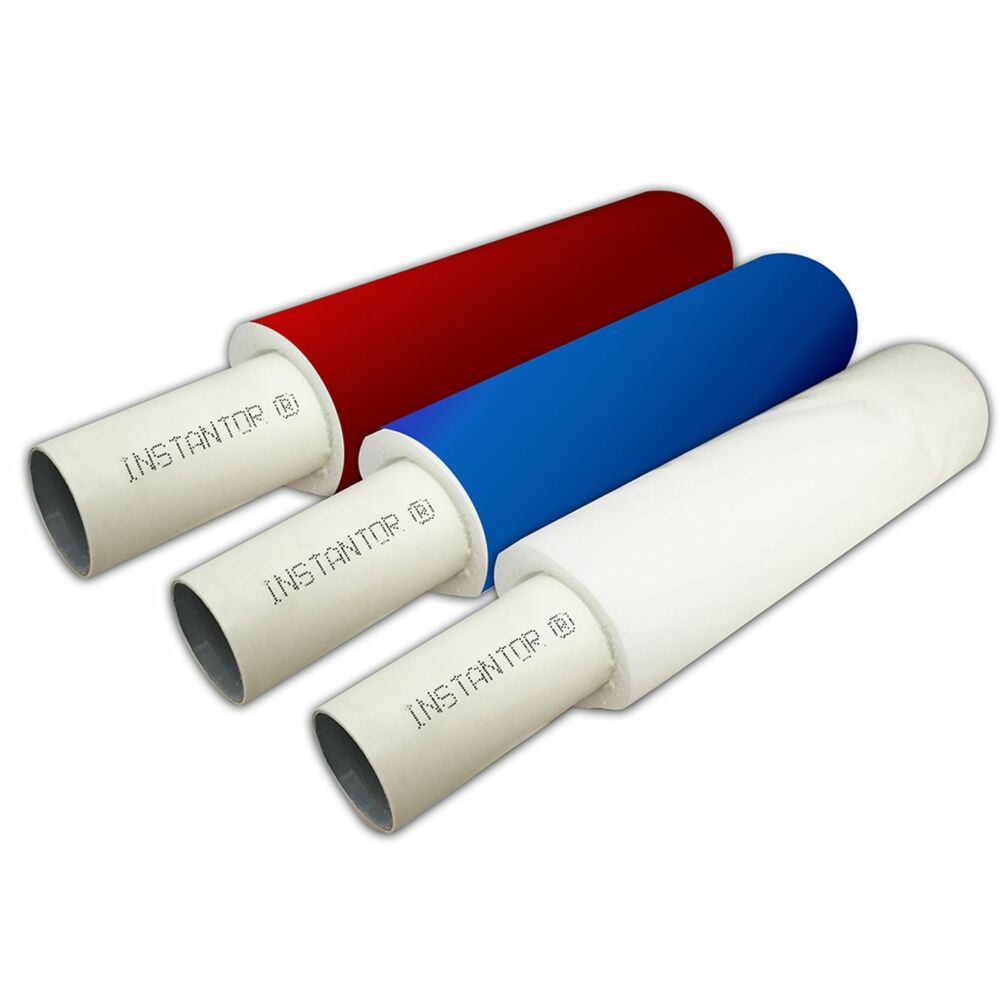 Instantor Pex-Al-Pex Insulated Pipe 20mm x 50m Red