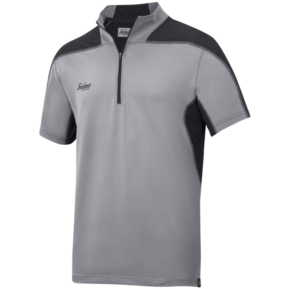 Snickers - A.V.S. Body Mapping Polo Shirt - Grey\\Black