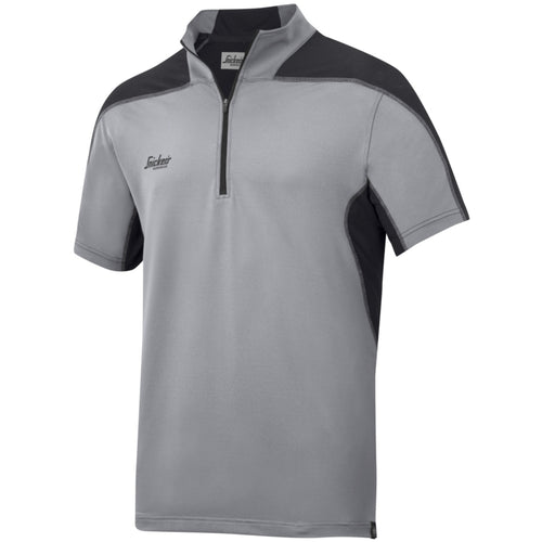 Snickers - A.V.S. Body Mapping Polo Shirt - Grey\\Black