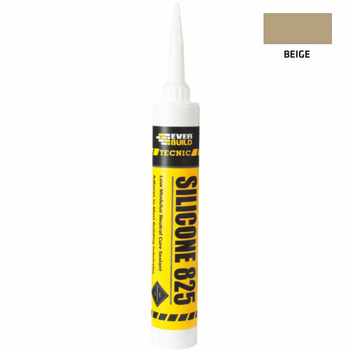 Everbuild Tecnic Silicone 825 Beige - 380ml