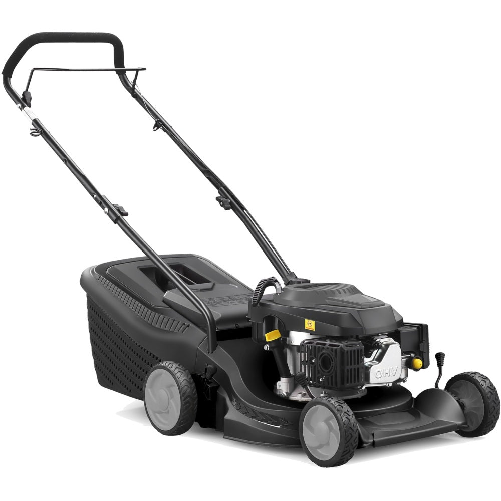 Petrol push Lawnmower with 40cm Poly Deck