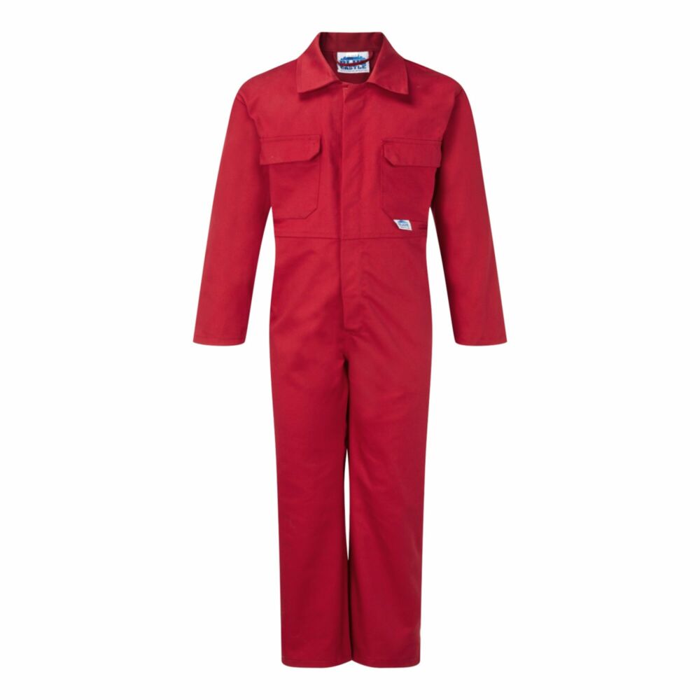Fort Tearaway Junior Coverall Red - Age 9-10 Years