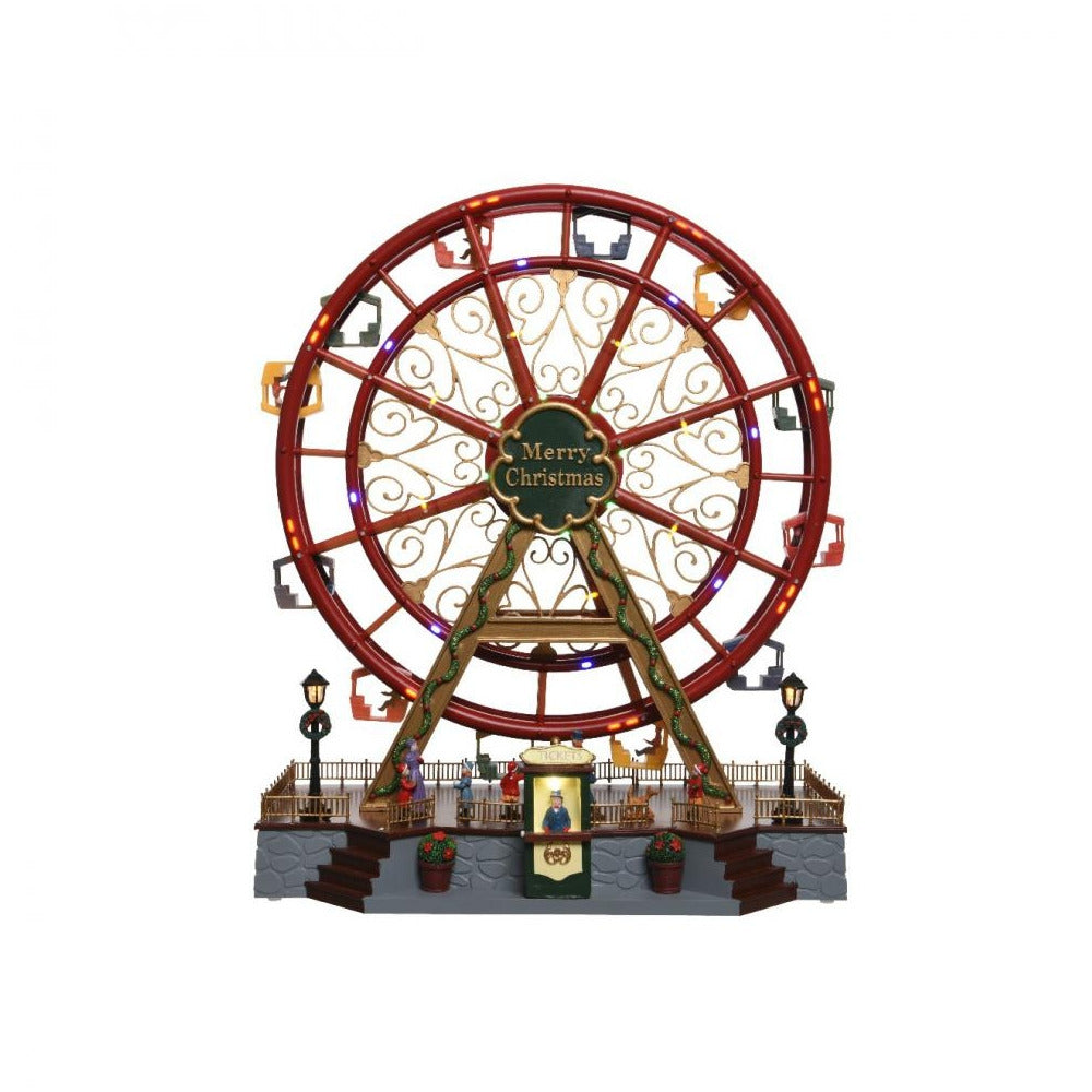 Kaemingk B.V - LED Large Ferris Wheel - 45cm - Multi-Coloured