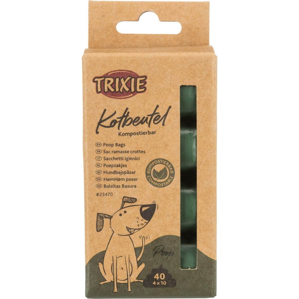 Trixie - 4 rolls Dog Dirt Bags Biodegradable