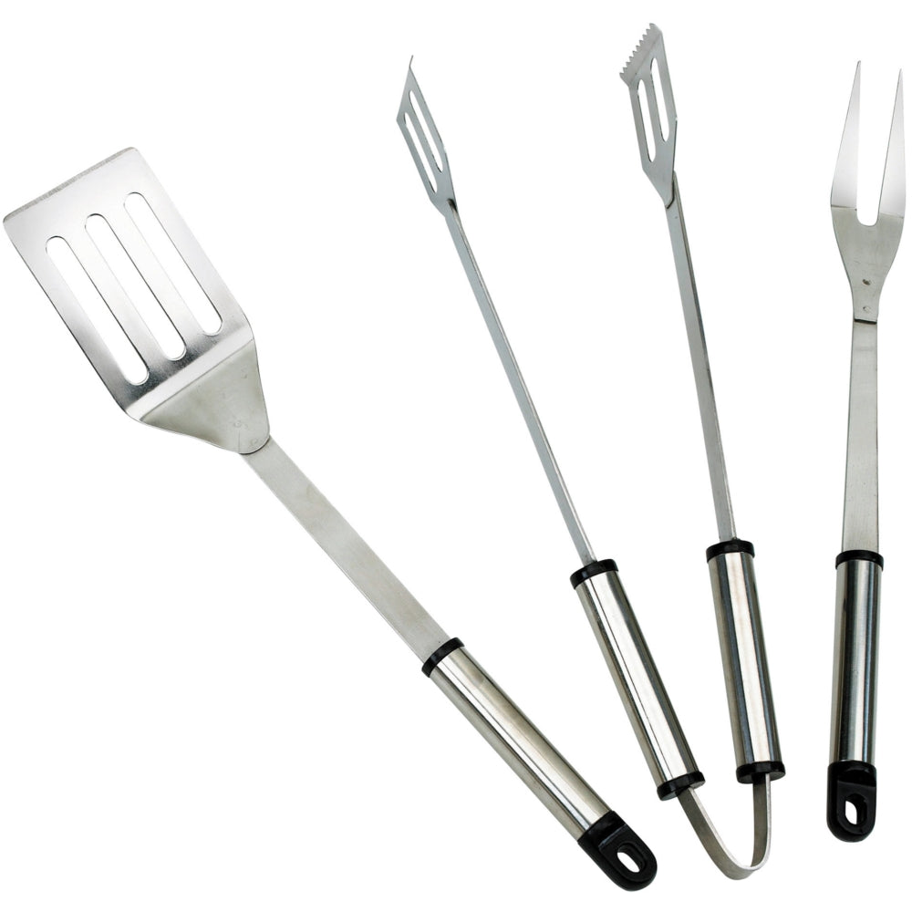 Stainless Steel BBQ Tool Set - 3pce