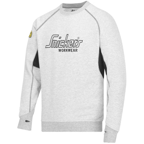 Snickers - Logo Sweatshirt - Grey\\Black