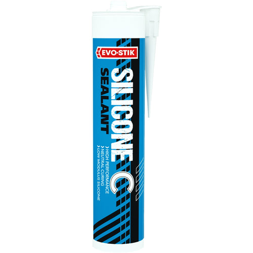 Evo-Stik Silicone Sealant C Clear 300ml