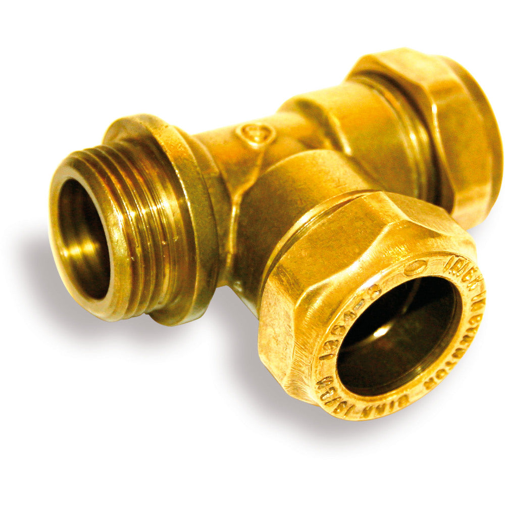 No. 320 3/4\ x 22mm x 22mm MxCxC Tee