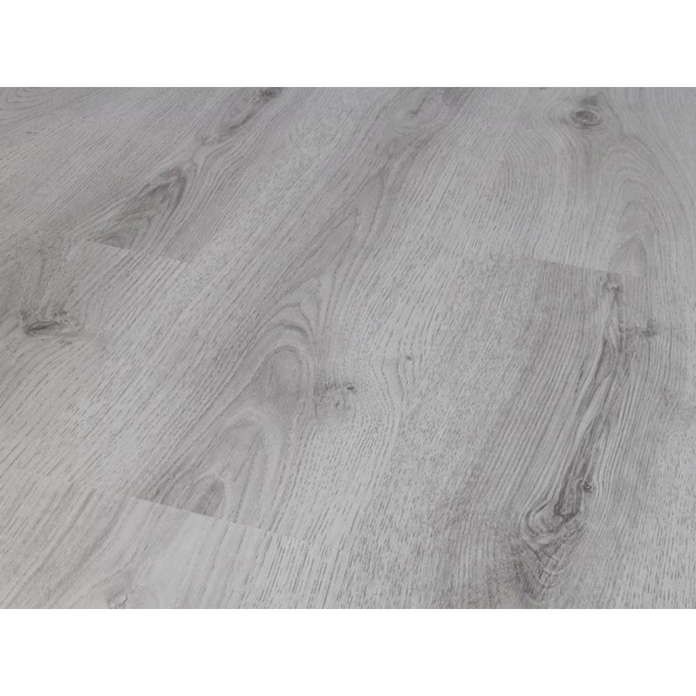 Square Edge Plank Summer Oak Light Grey Laminate Flooring AC3 6mm