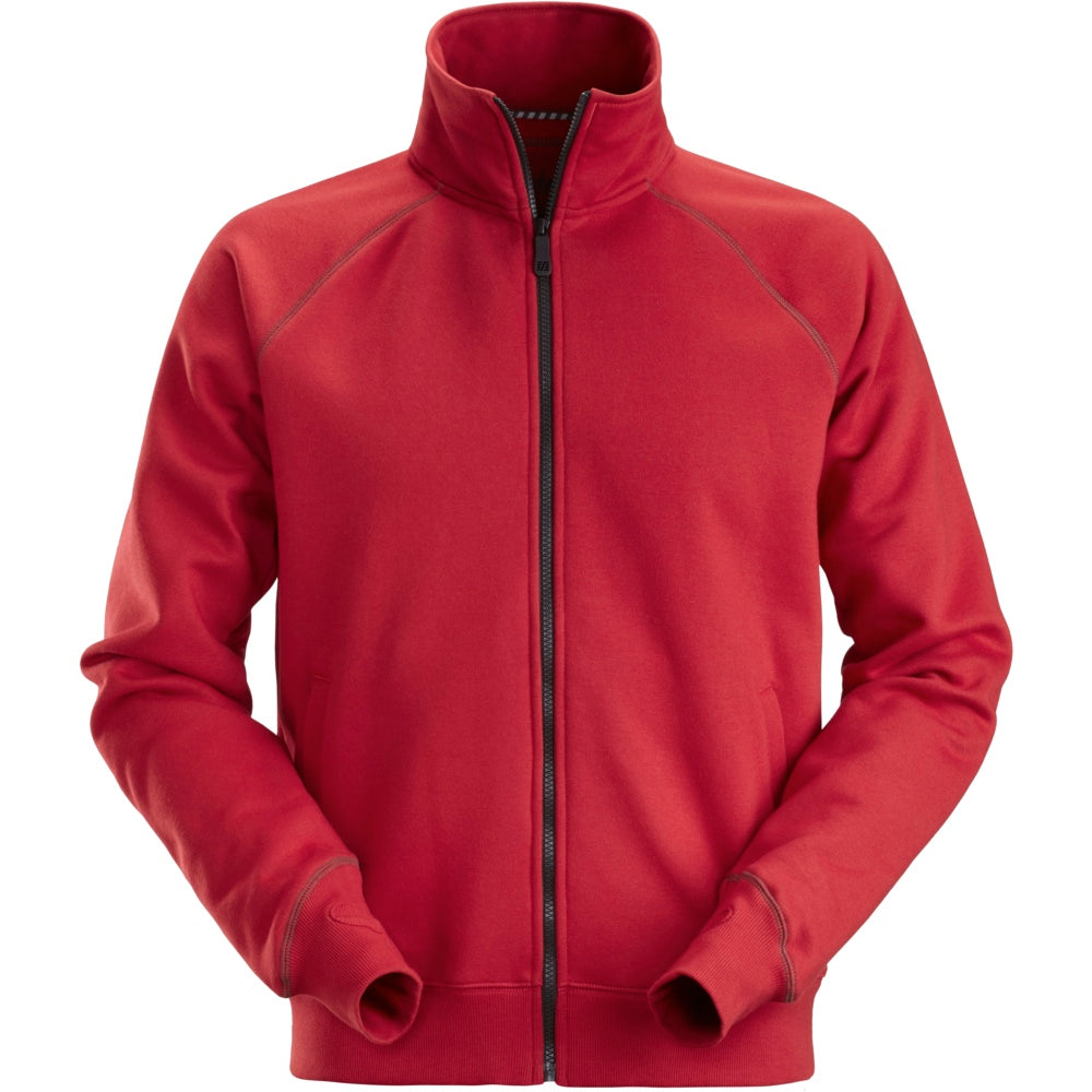 Snickers - Full Zip Sweatshirt Jacket - Chili red