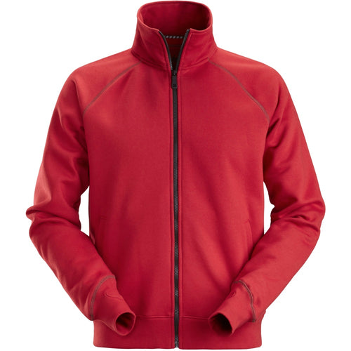Snickers - Full Zip Sweatshirt Jacket - Chili red
