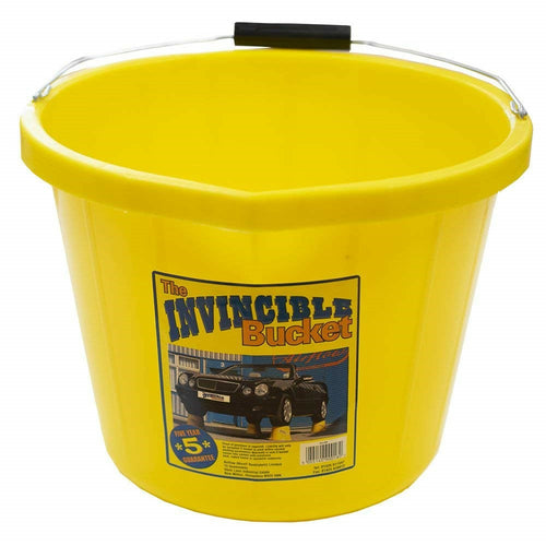 Yellow Invincible Bucket - 15ltr