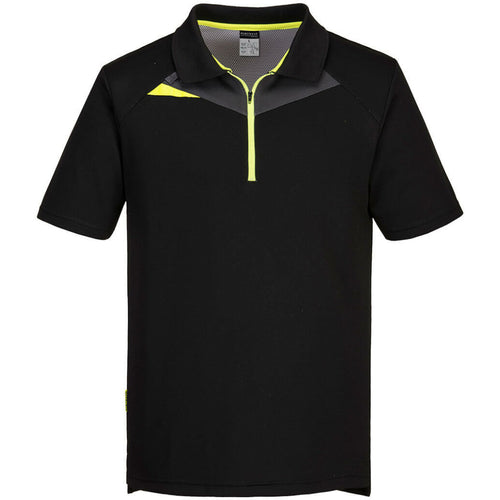 Portwest - DX4 Polo Shirt S/S - Black