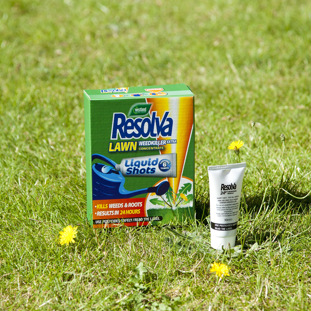 Resolva Lawn Weedkiller Extra Liquid Shots