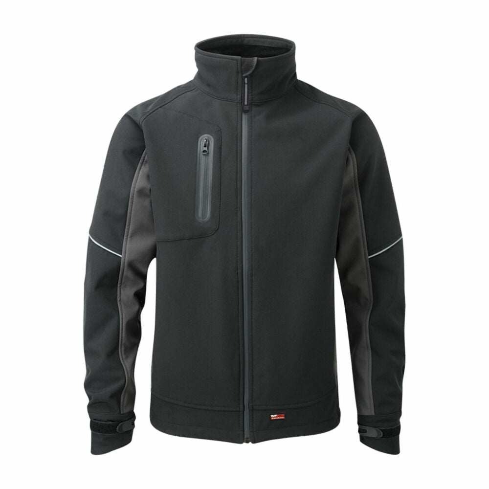 Tuffstuff Stanton Softshell Jacket Black/Grey - 3XL