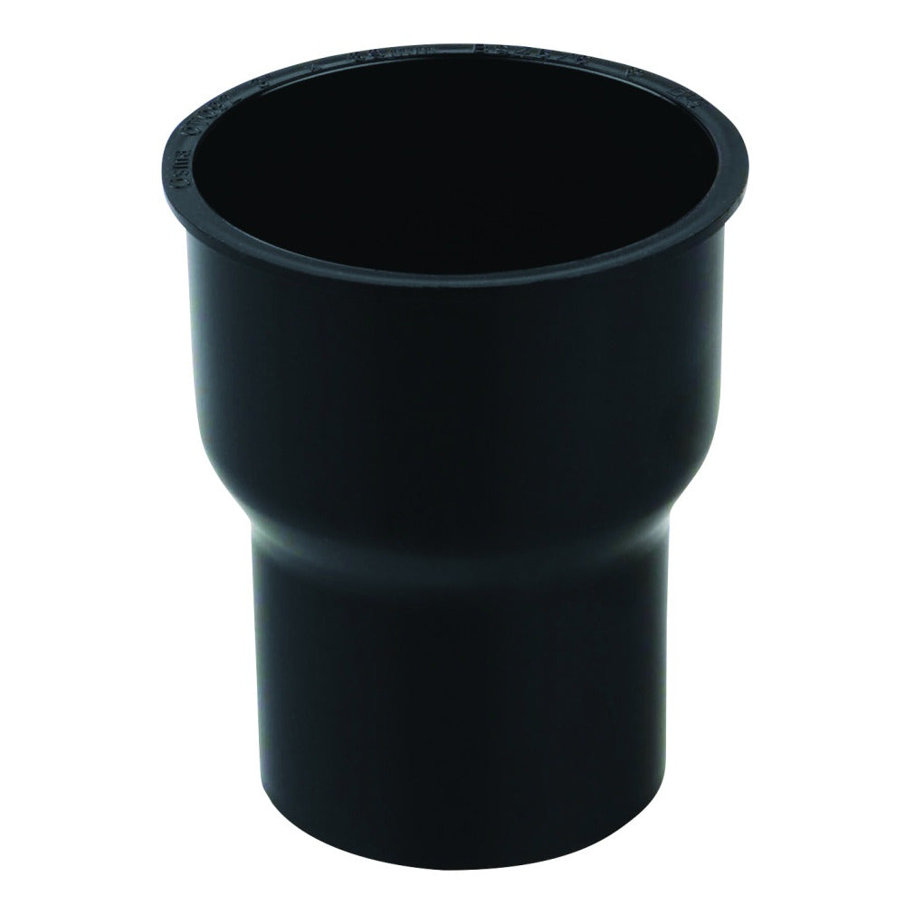 Rainwater RoundLine OsRRL PVC-U Connector to Cast Iron Pipe Black 68mm