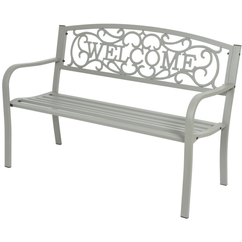 Welcome Garden Bench