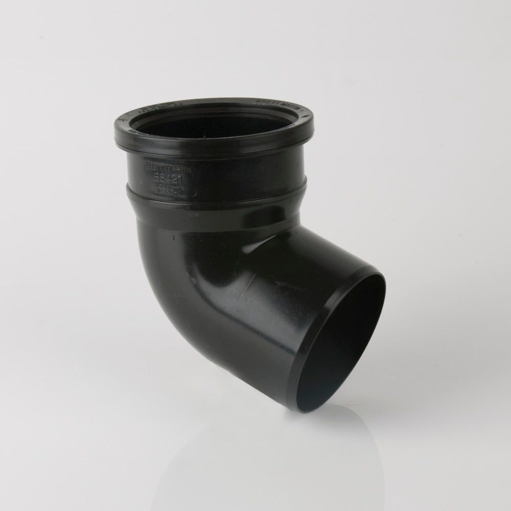 Brett Martin - 110mm Cast Iron Style 112.5° S/S Bend Anthracite Grey