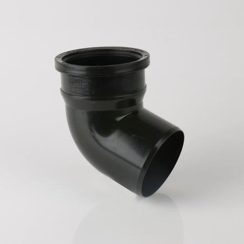 Brett Martin - 110mm Cast Iron Style 112.5° S/S Bend Anthracite Grey