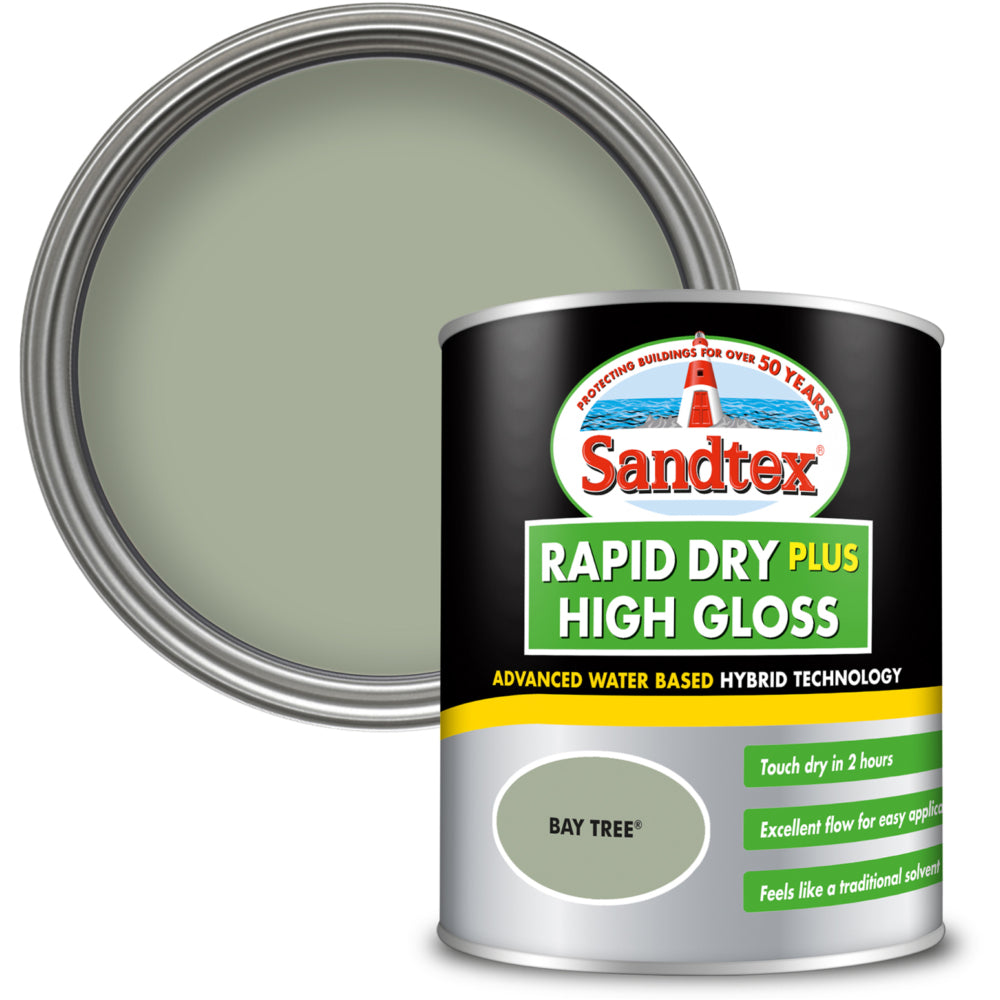 Sandtex Rapid Dry Gloss Bay Tree 750ml