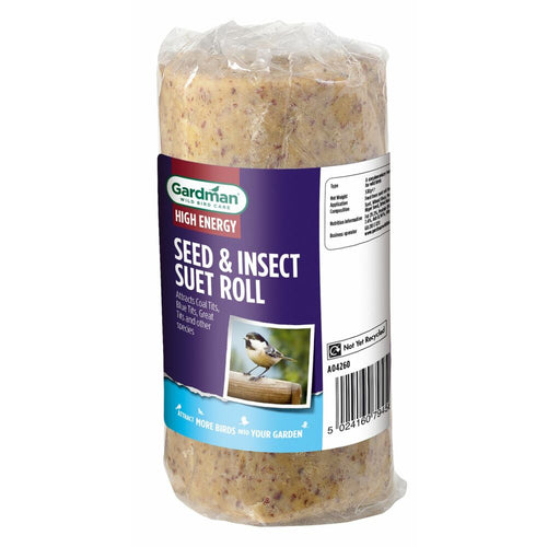 Gardman Seed Suet Mealworm Suet Roll